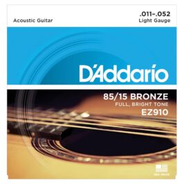 d'addario ez910 bronze 11-52 light