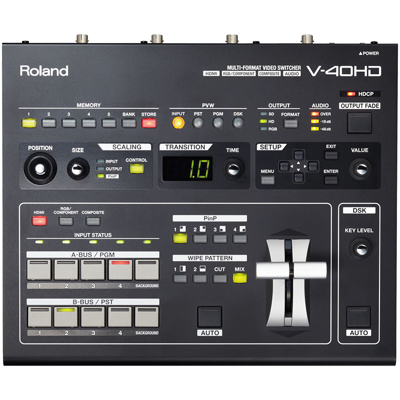 v40hd_top_main_gal Video Mixer