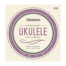 d'addario ej88c nyltech žice za koncert ukulele 1