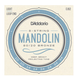 D'Addario EJ62 80/20 Bronze 10-34 žice za mandolinu