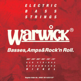 Warwick Red 46401 M 6 žice za bas