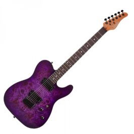 Schecter PT Purple Burst Burl 1
