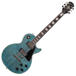 Epiphone Les Paul Custom Figured Transparent Blue